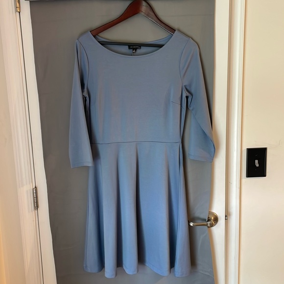 Demure The Limited 3/4 sleeve dress light blue size medium - Picture 1 of 3